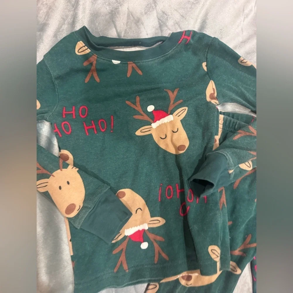 Carter's Festive Reindeer Pajama Set -  4T